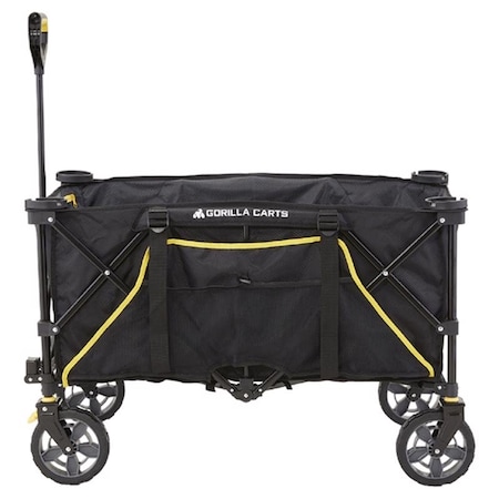 Gorilla Carts Gorilla Carts Polyester Fabric Folding Utility Wagon 150 lb. cap. GCSW-7P